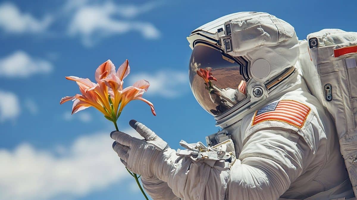 Le jour où une fleur a poussé dans l’espace (et ce que ça signifie pour la planète)