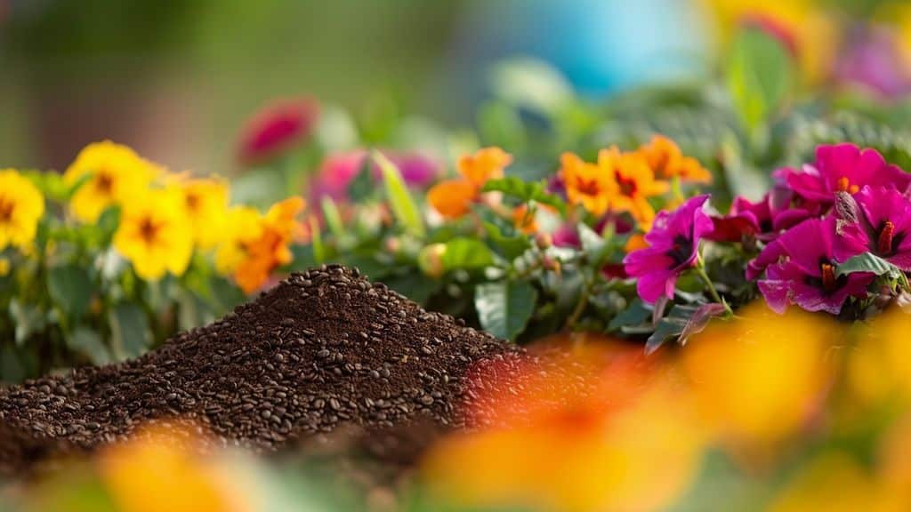 Les ingrédients de cuisine au service des fleurs