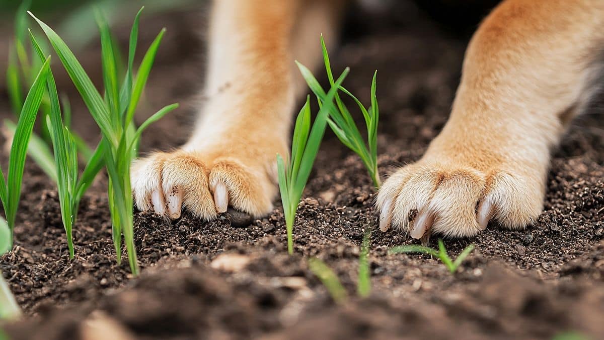 Ce coin du jardin que j’avais toujours ignoré… jusqu’à ce que mon chien y passe toutes ses journées
