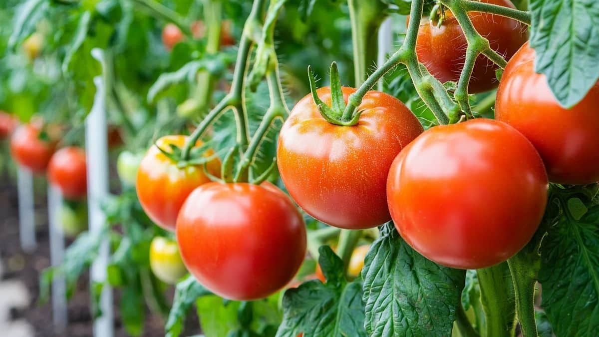 Ce mélange maison rend le sol plus riche et les tomates deux fois plus grosses
