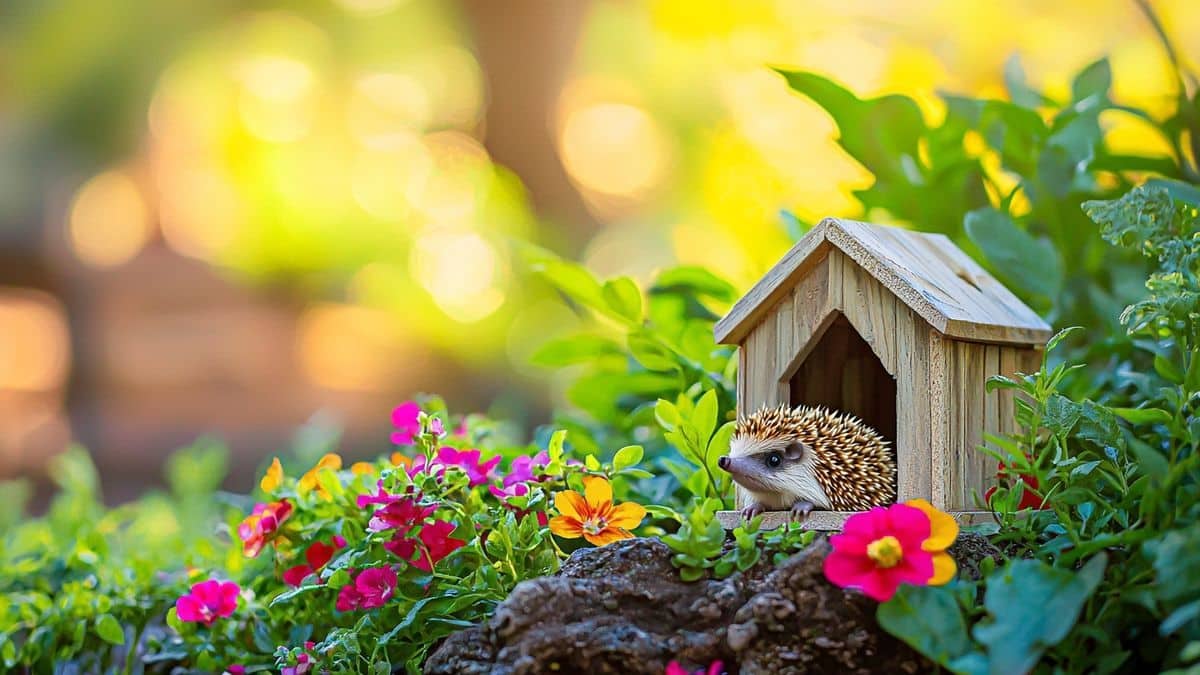 Les hérissons vont s’y réfugier tout l’été : pensez à ce simple objet dans le jardin