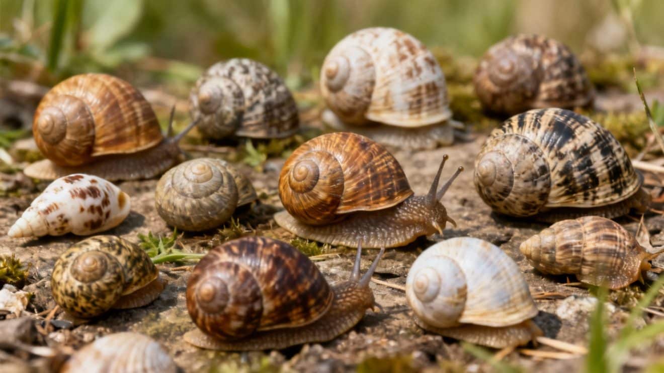 Escargots terrestres en France : panorama complet des espèces